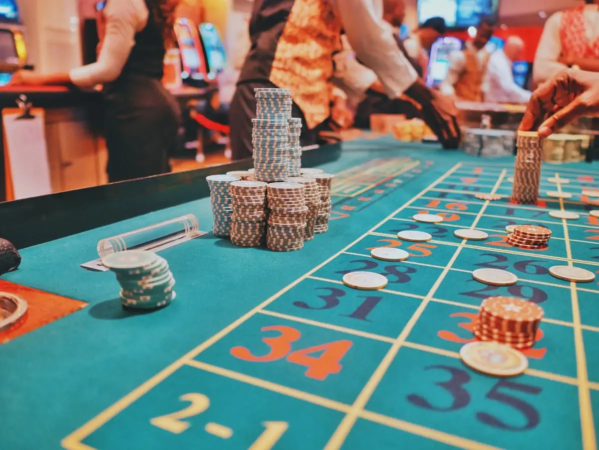 casino slot machine area